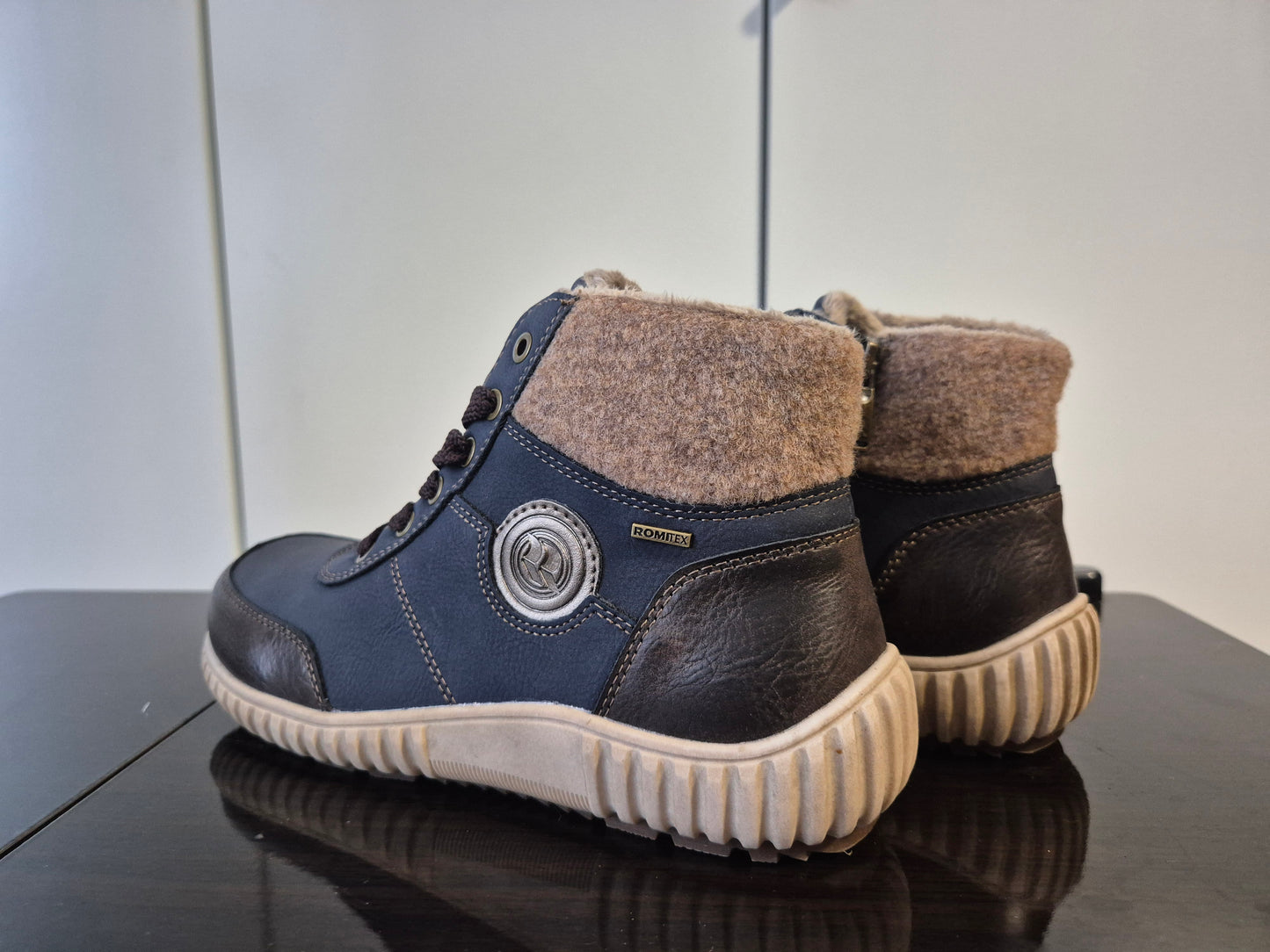 ROMIKA Winterboots, mit modischem Filzkragen Gr. 36