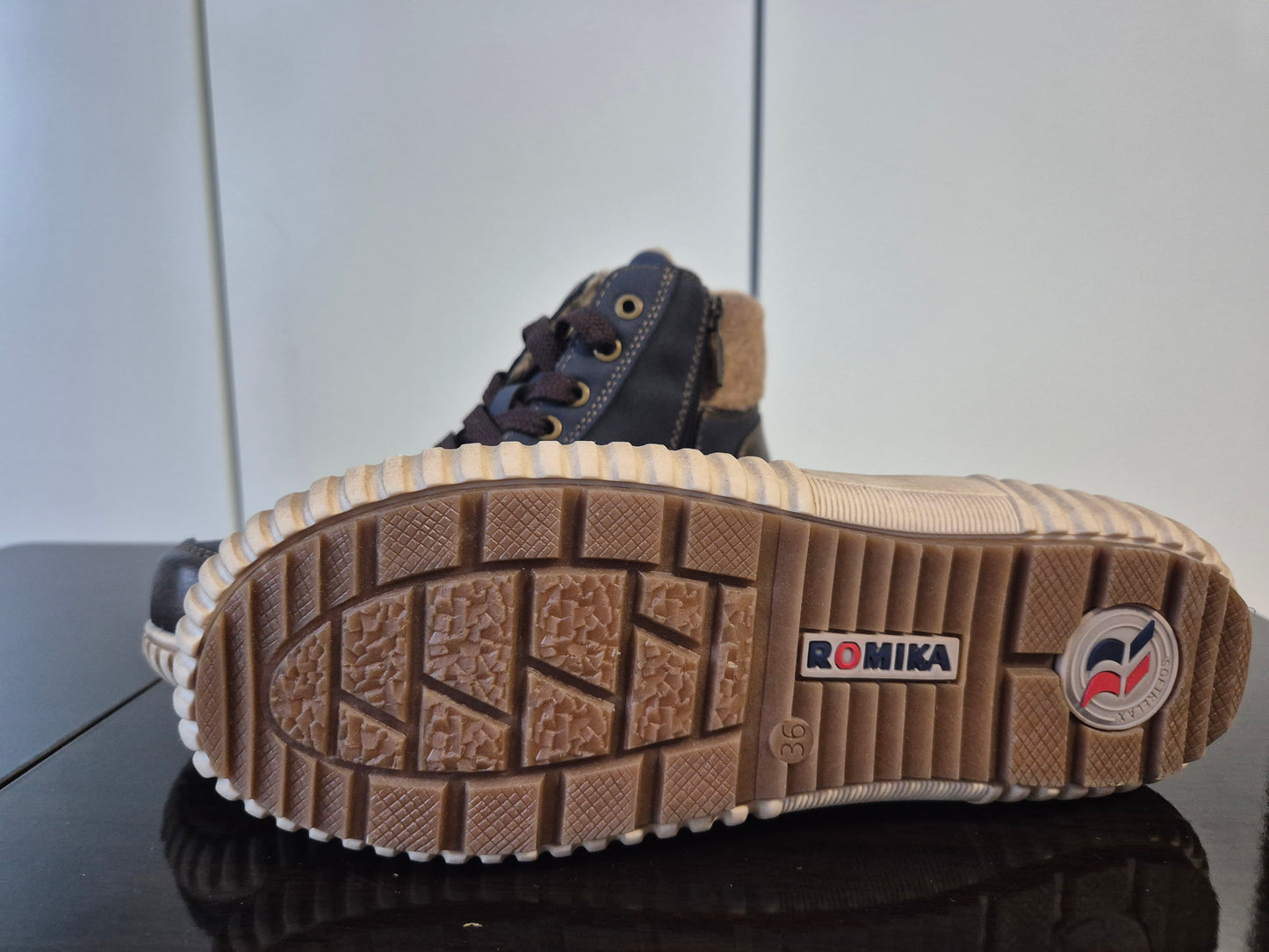 ROMIKA Winterboots, mit modischem Filzkragen Gr. 36
