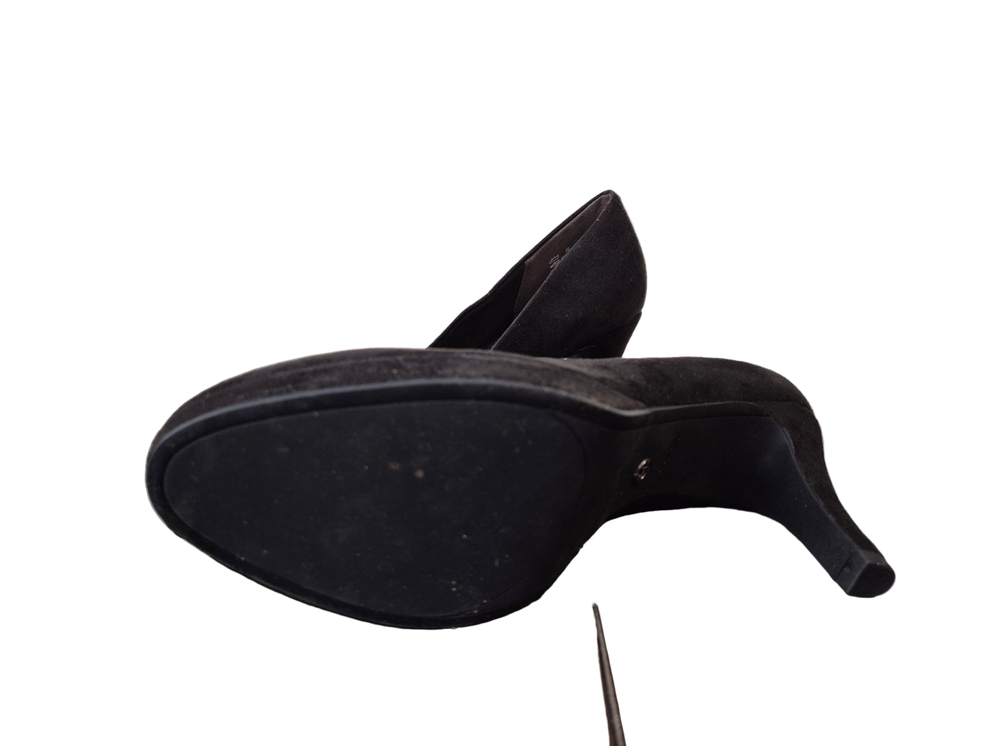 Tamaris Pumps mit bezogenem Trichterabsatz schwarz Gr. 41