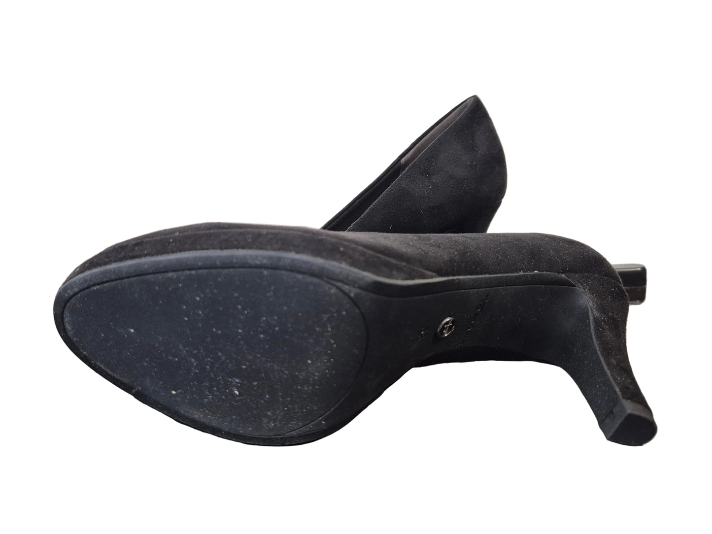 NEU! Tamaris Pumps mit bezogenem Trichterabsatz schwarz Gr. 38