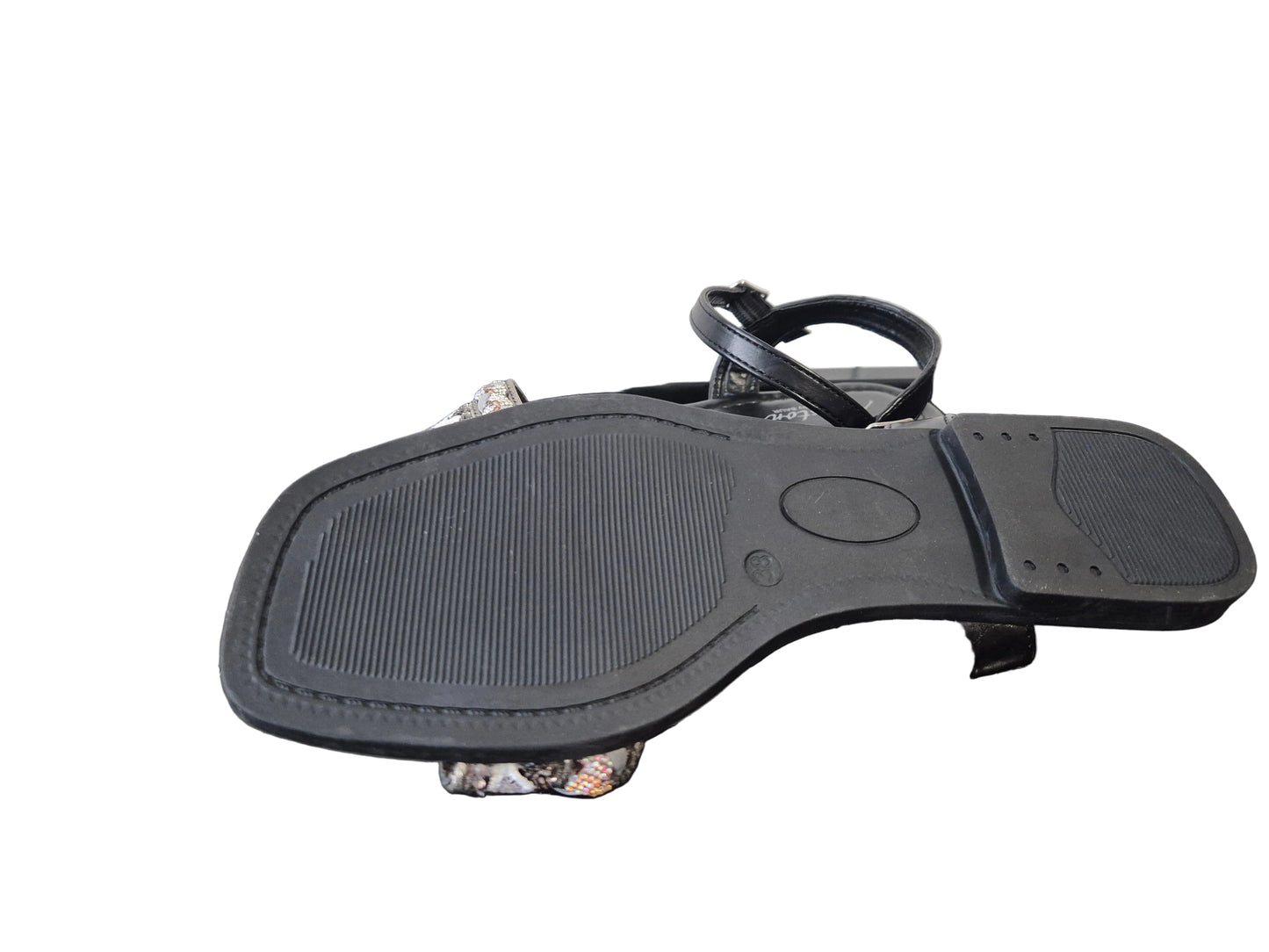 ANISTON SHOES Riemchen Sandale schwarz Gr. 38