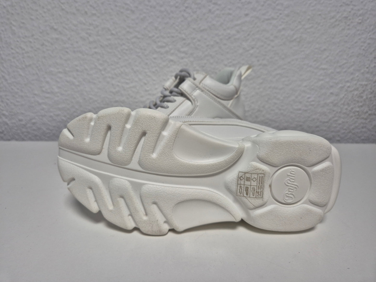 BUFFALO CORIN Plateausneaker, weiß, Gr. 37