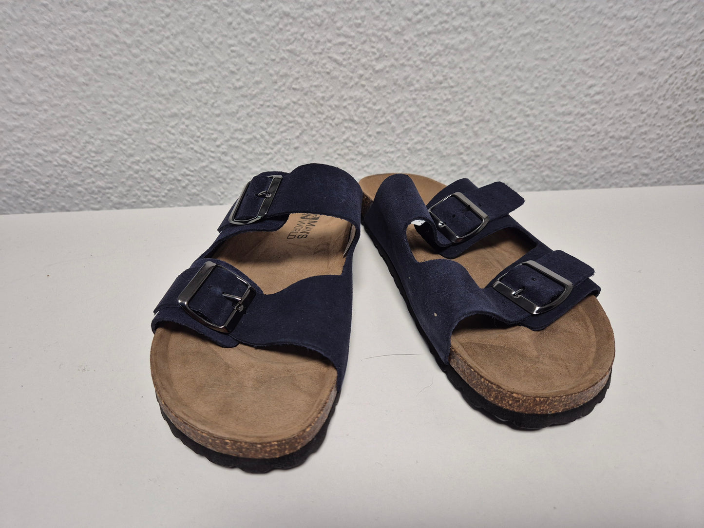 MAN'S WORLD Pantolette, navy, Gr. 43