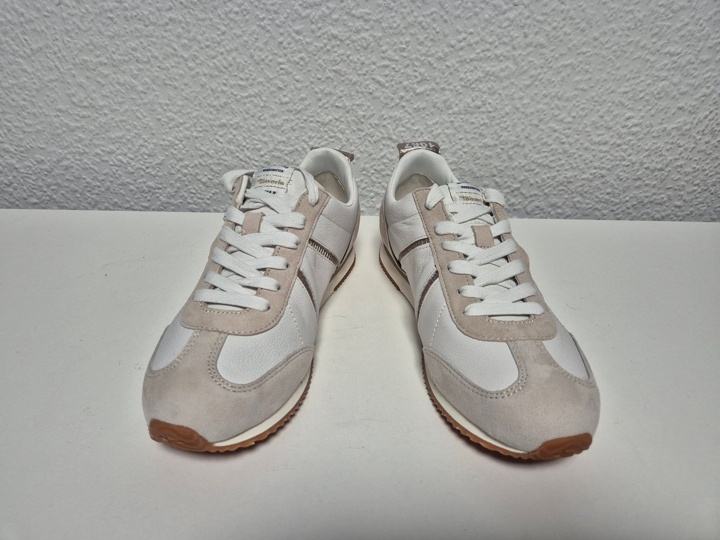 TAMARIS Sneaker, weiß-beige, Gr. 38