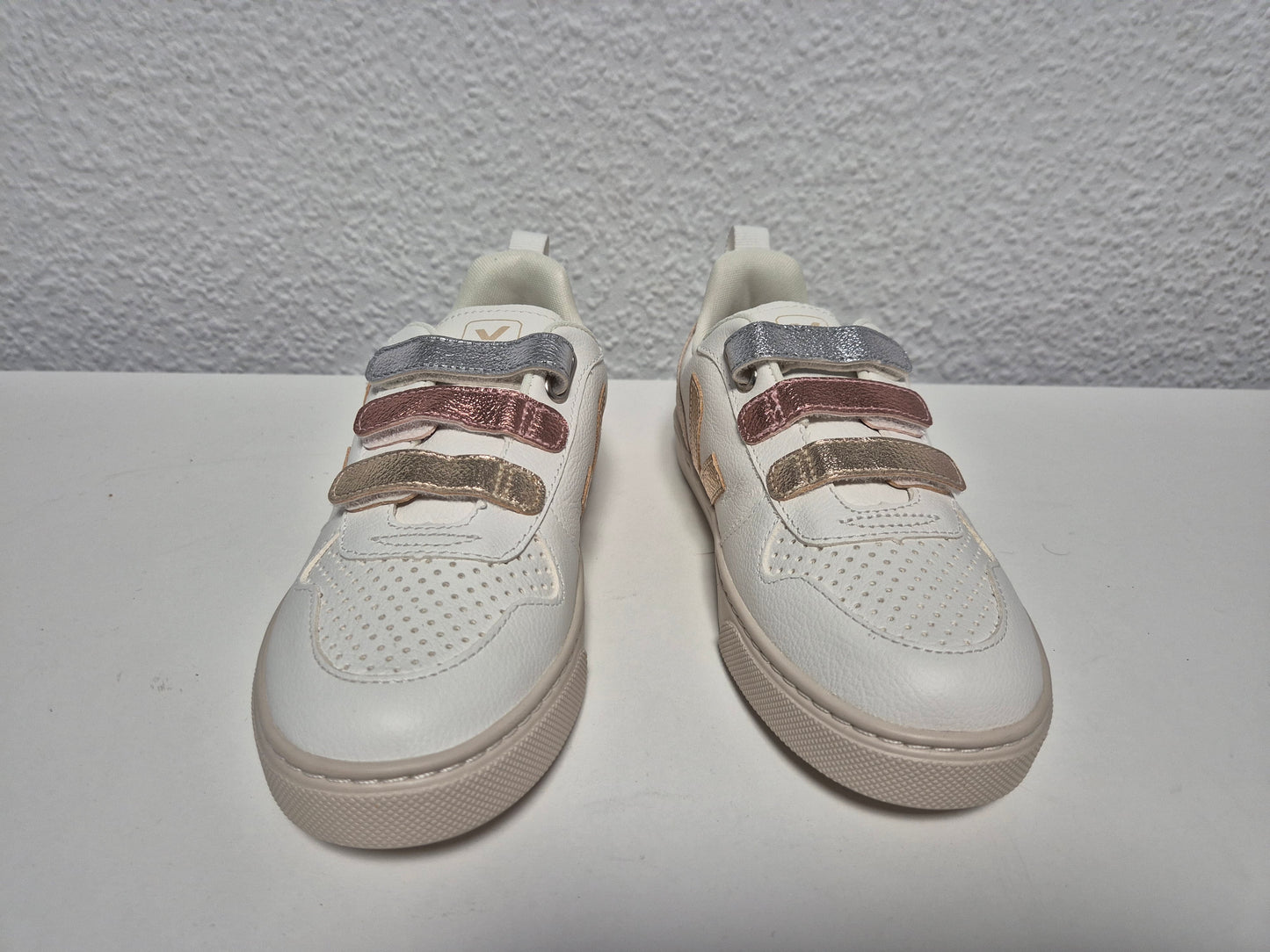 VEJA SMALL V-10 LACES Sneaker Schnürschuh, Court Sneaker Gr. 35
