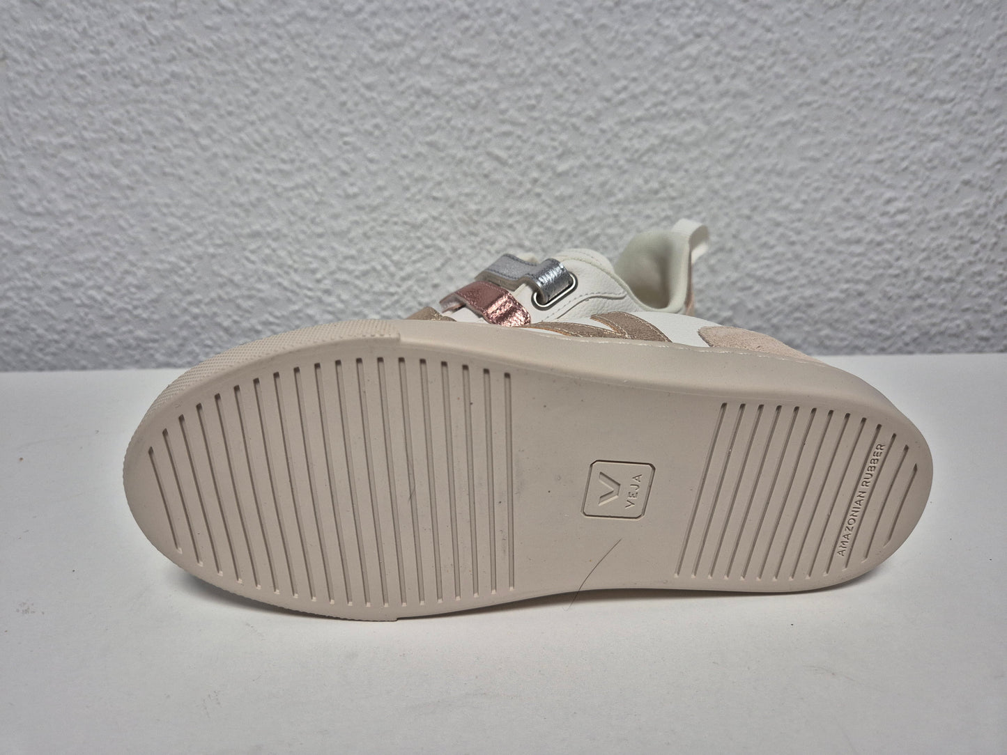 VEJA SMALL V-10 LACES Sneaker Schnürschuh, Court Sneaker Gr. 35