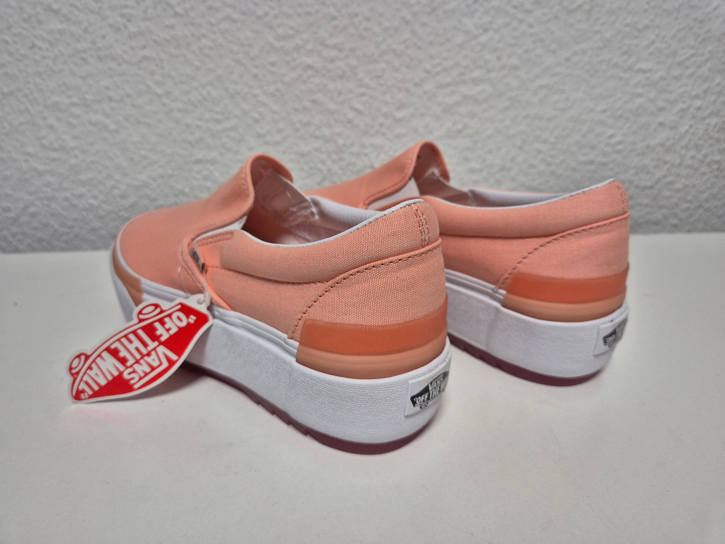 VANS Damen Classic Slip-On S Slipper, Rosa-Lachs, Gr. 40