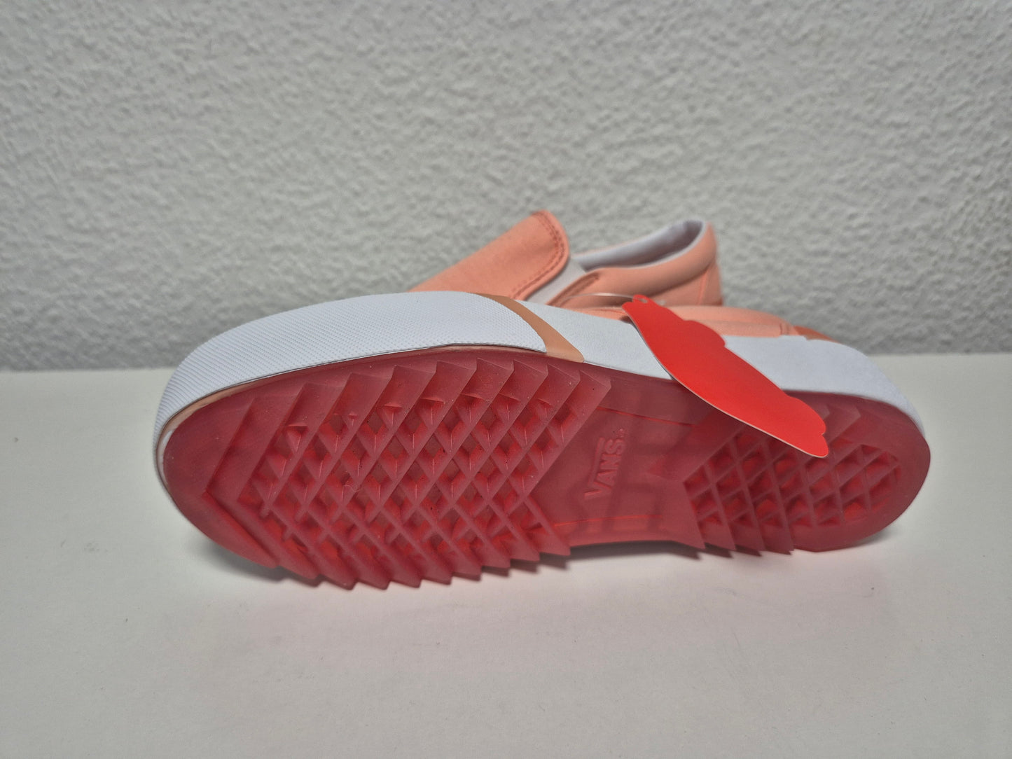 VANS Damen Classic Slip-On S Slipper, Rosa-Lachs, Gr. 40