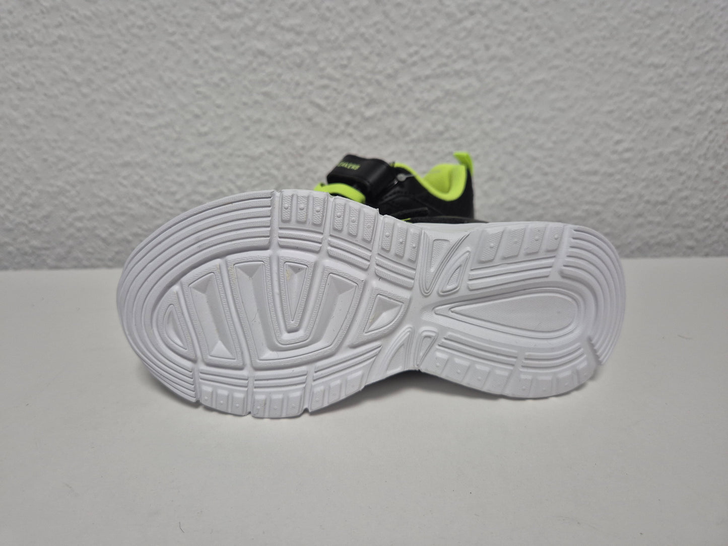 SNEAKERS Sneaker Turnschuhe, schwarz-neongelb, Gr. 30