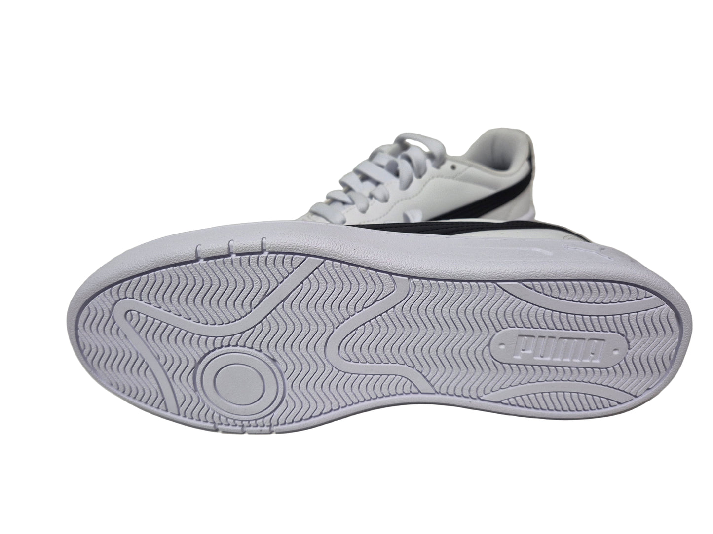 PUMA COURT LALLY Sneaker, Weiß-Schwarz, Gr. 40