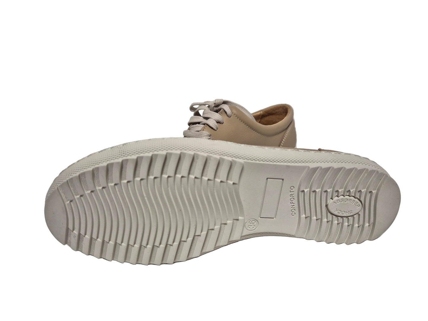 Heine Sneaker Halbschuhe, beige, Gr. 36