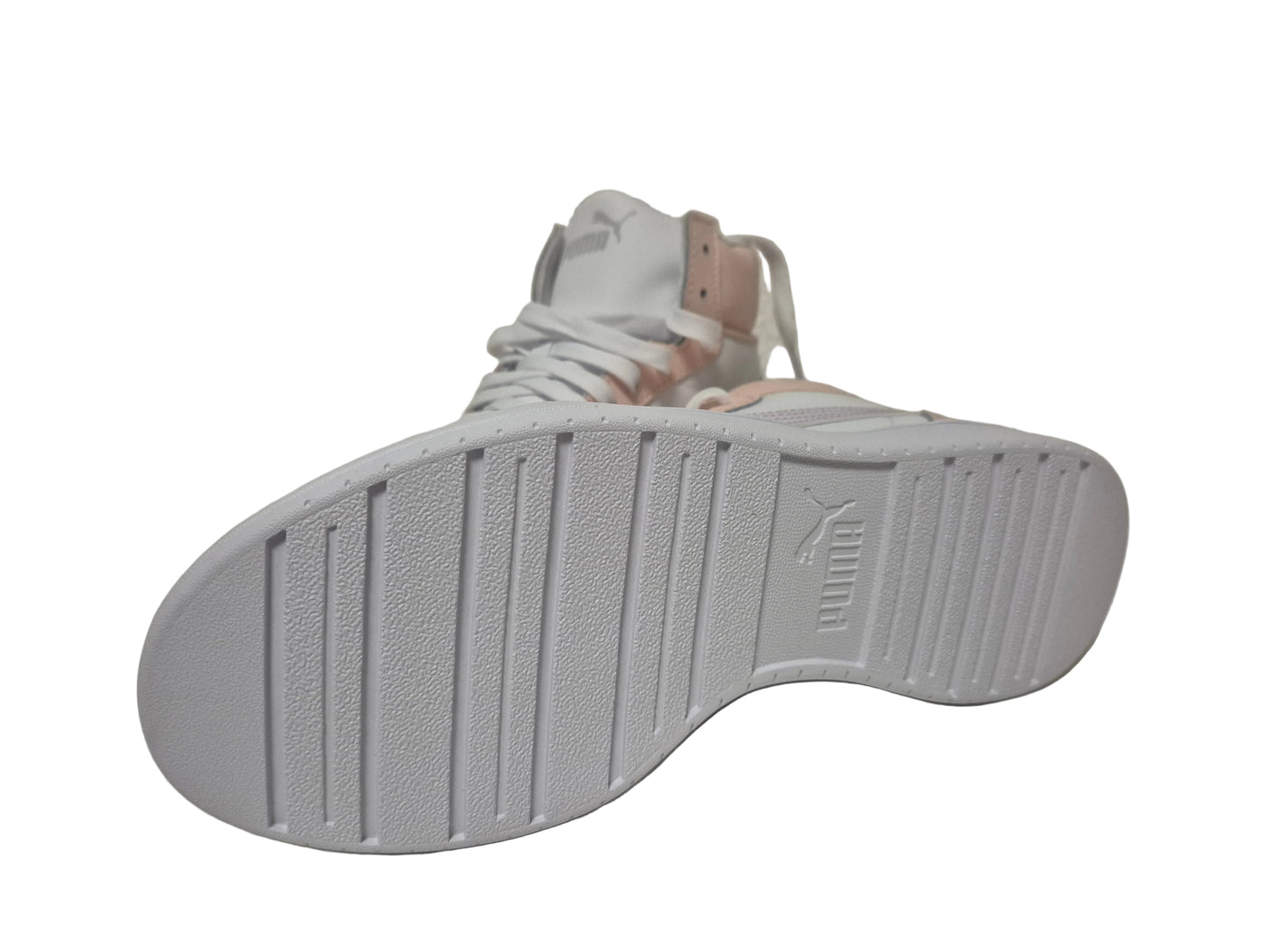 Puma Caven Mid Jr., weiß beige, Gr. 38