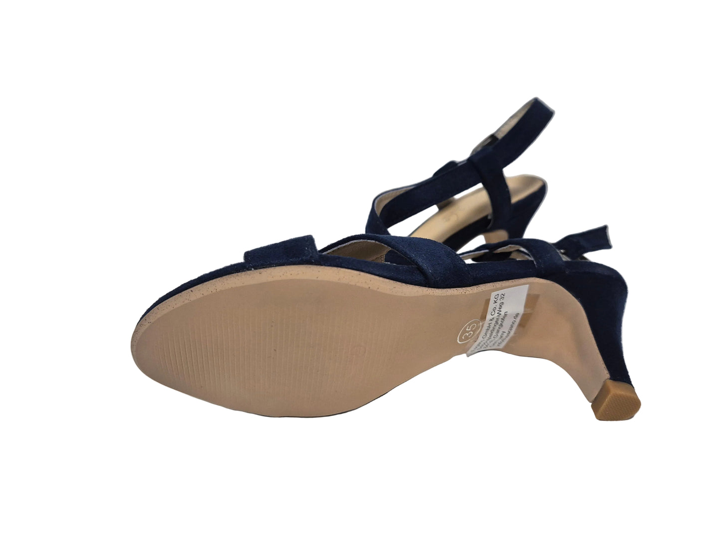 Andrea Conti Absatzschuhe Sandalette, marine, Gr. 35