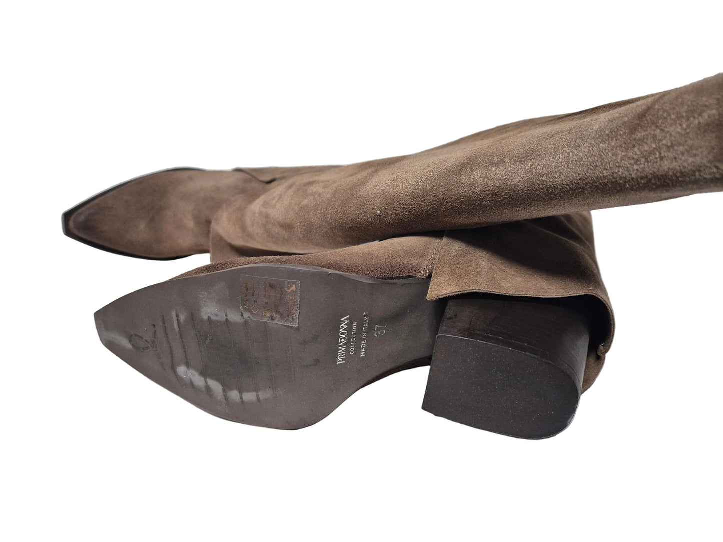 Primadonna Cowboy Stiefel, taupe, Gr. 37