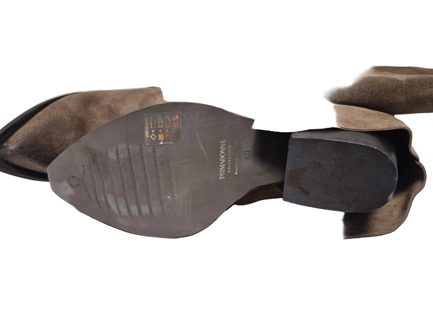 Primadonna Cowboy Stiefel, taupe, Gr. 40