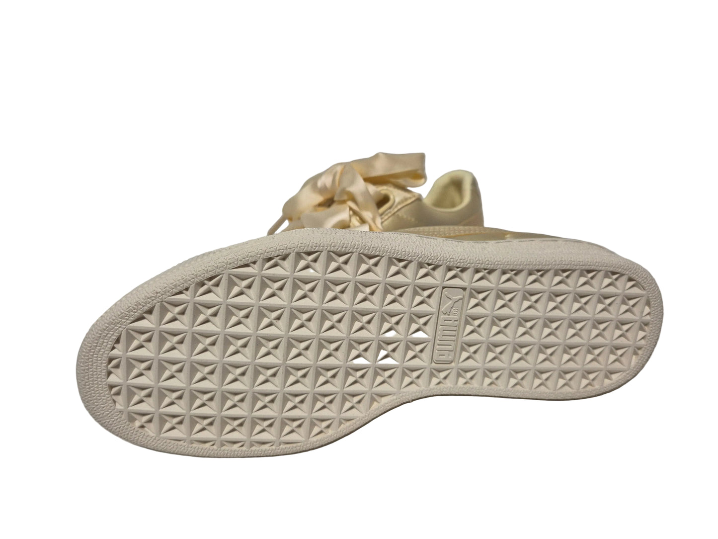 Puma Basket Heart Satin Summer, gold, Gr. 36