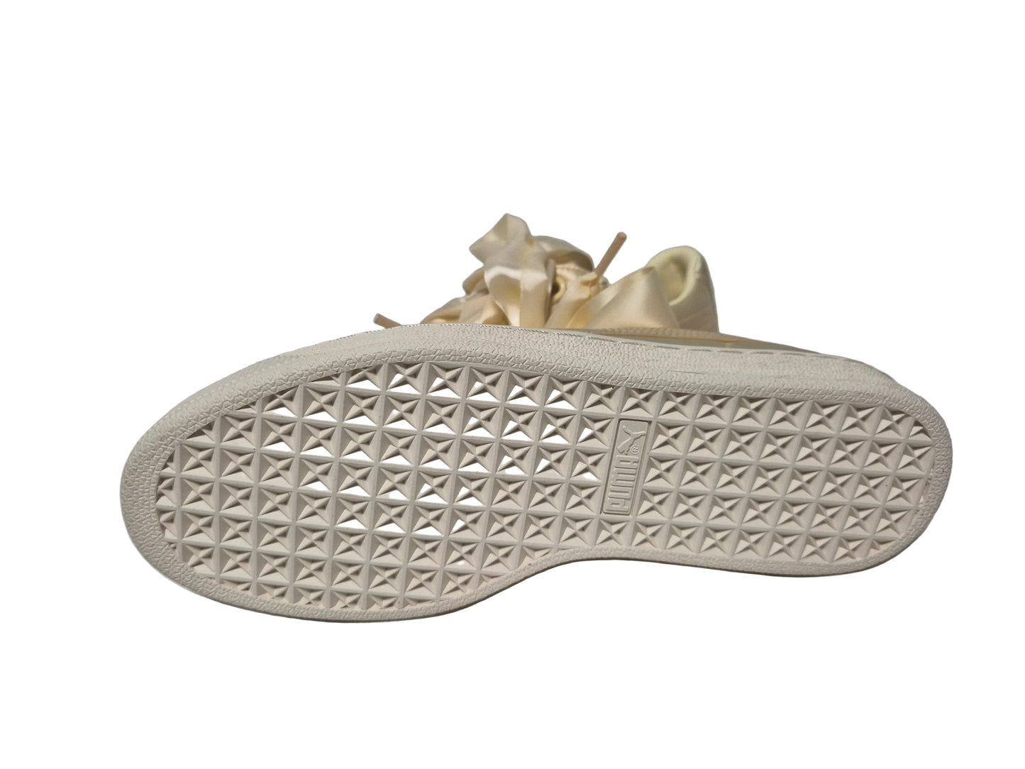 Puma Basket Heart Satin Summer, gold, Gr. 39