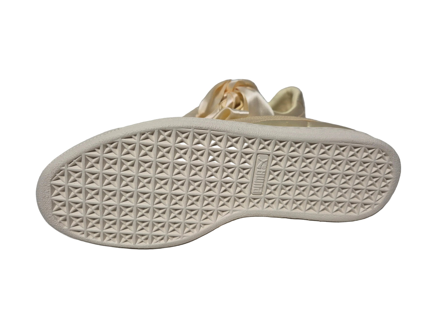Puma Basket Heart Satin Summer, gold, Gr. 41