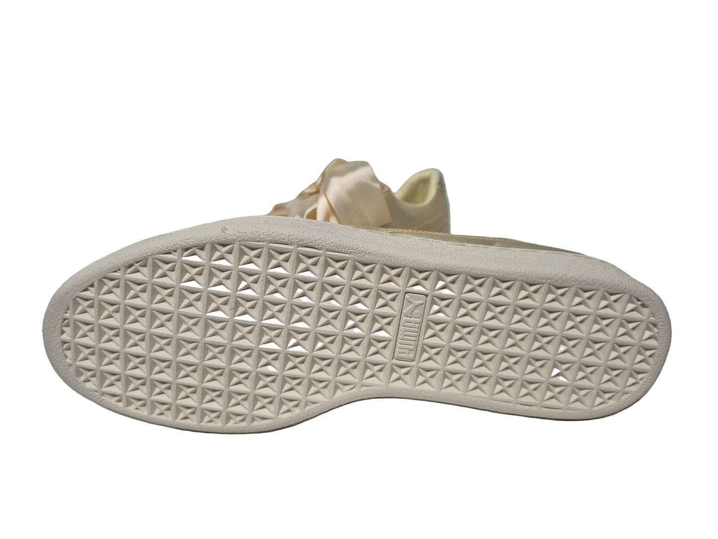 Puma Basket Heart Satin Summer, gold, Gr. 42