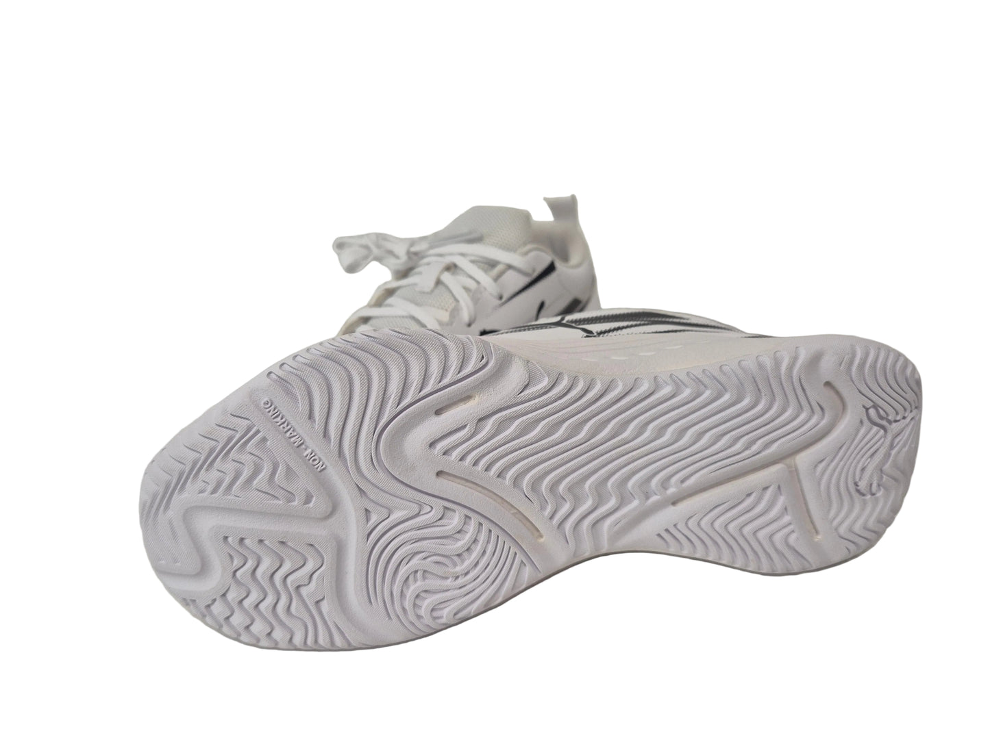 Puma Varion II V jr Hallenschuhe, weiß, Gr. 35.5