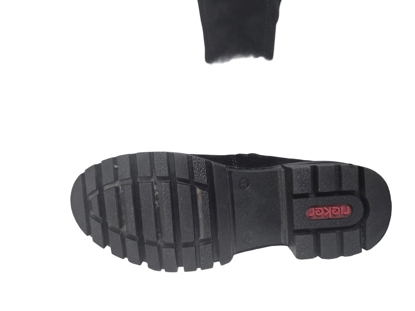 RETOURE! Rieker Winterstiefel mit Stretch, schwarz, Gr. 38