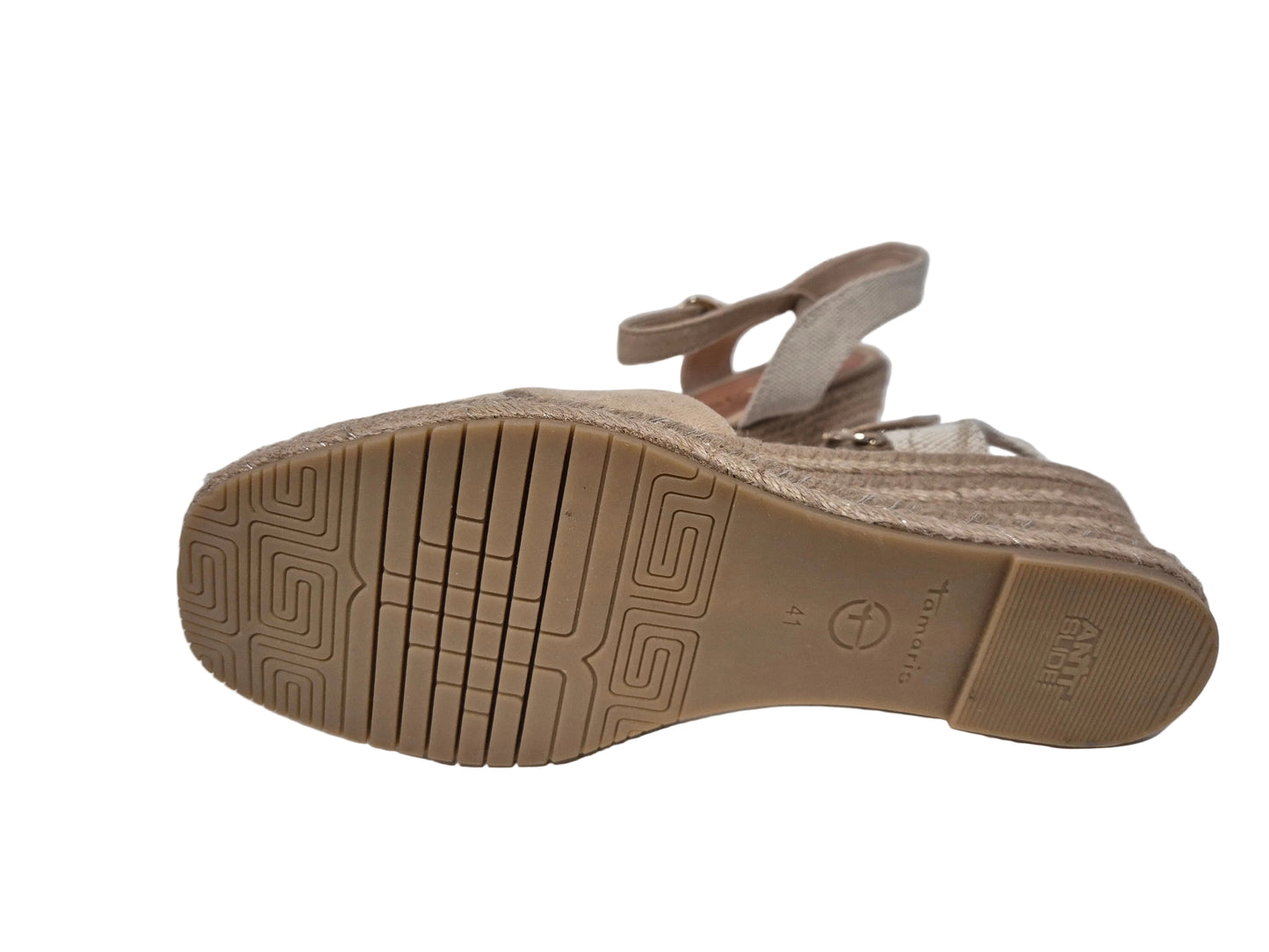 NEU! Tamaris Keilsandalette, beige braun, Gr. 41