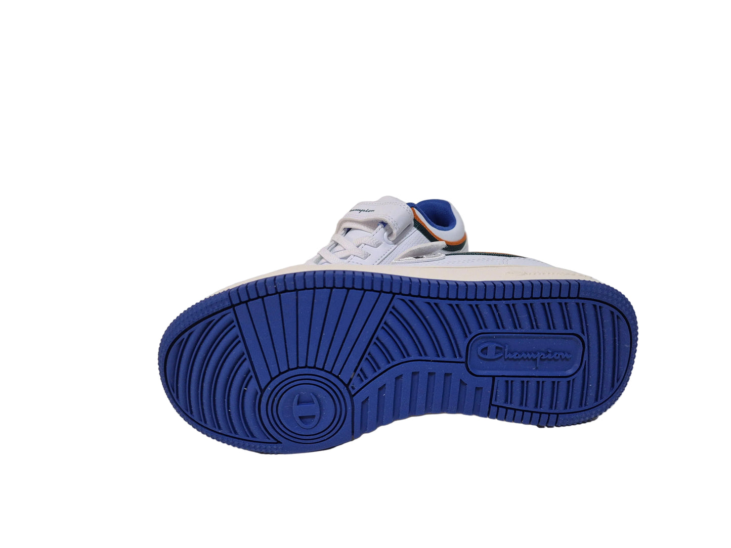 NEU! Champion RD18 low B PS Sneaker, weiß blau, Gr. 33