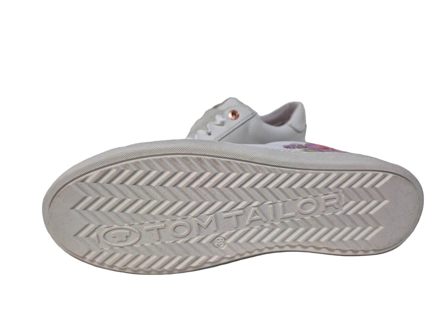 RETOURE! Tom Tailor Plateausneaker, weiß, Gr. 39