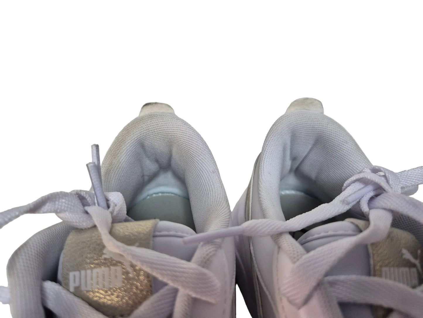 RETOURE! Puma Cilia Mode Metallic Whisper Sneaker, weiß, Gr. 40.5
