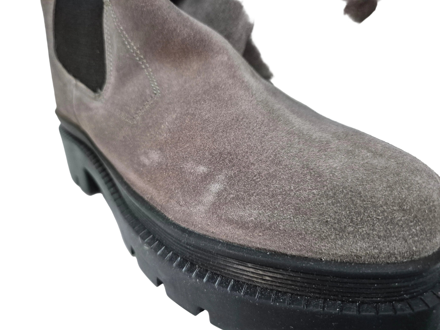 NEU! Sheego Weitschaftstiefel XXL, grau, Gr. 41