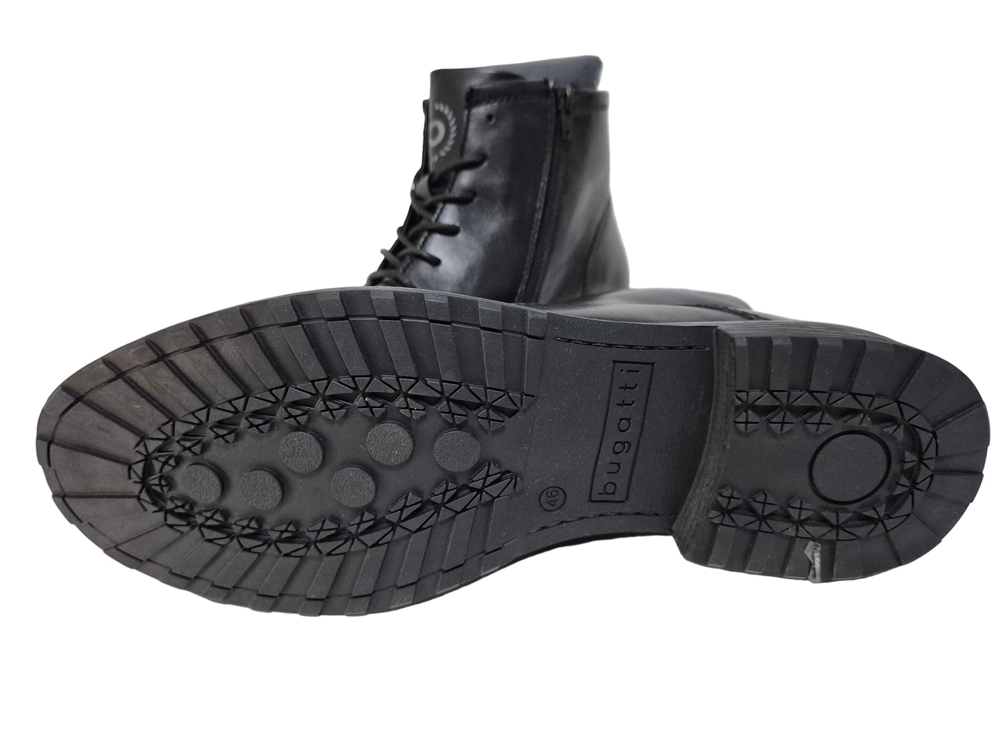 NEU! Bugatti Schnürstiefel Businessschuhe, schwarz, Gr. 46