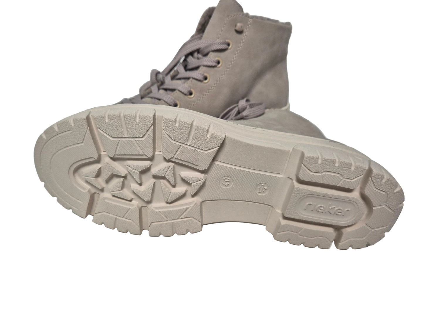 NEU! Rieker Winterboots Plateauboots, beige, Gr. 40