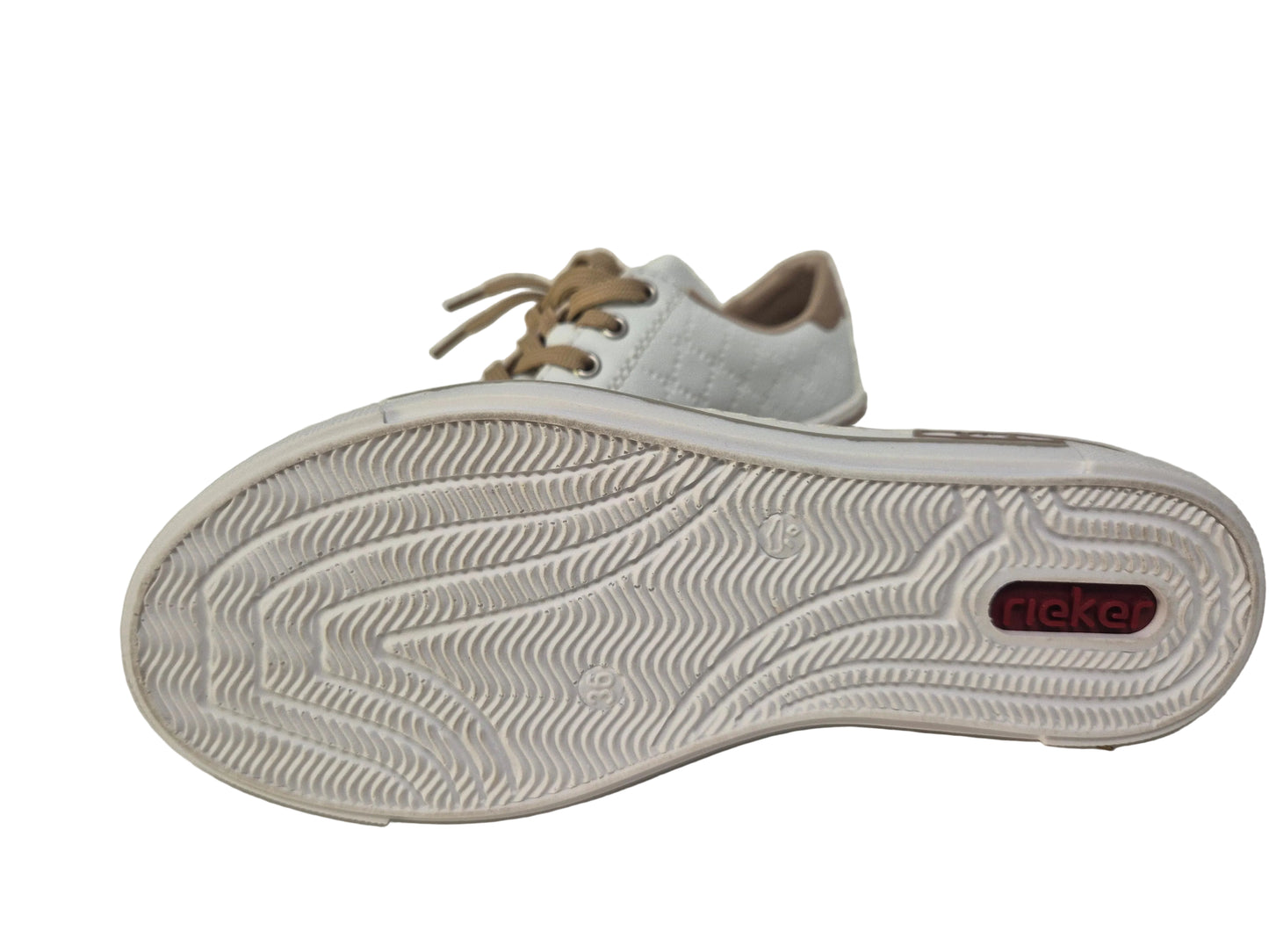 RETOURE! Rieker Plateausneaker, weiß, Gr. 36