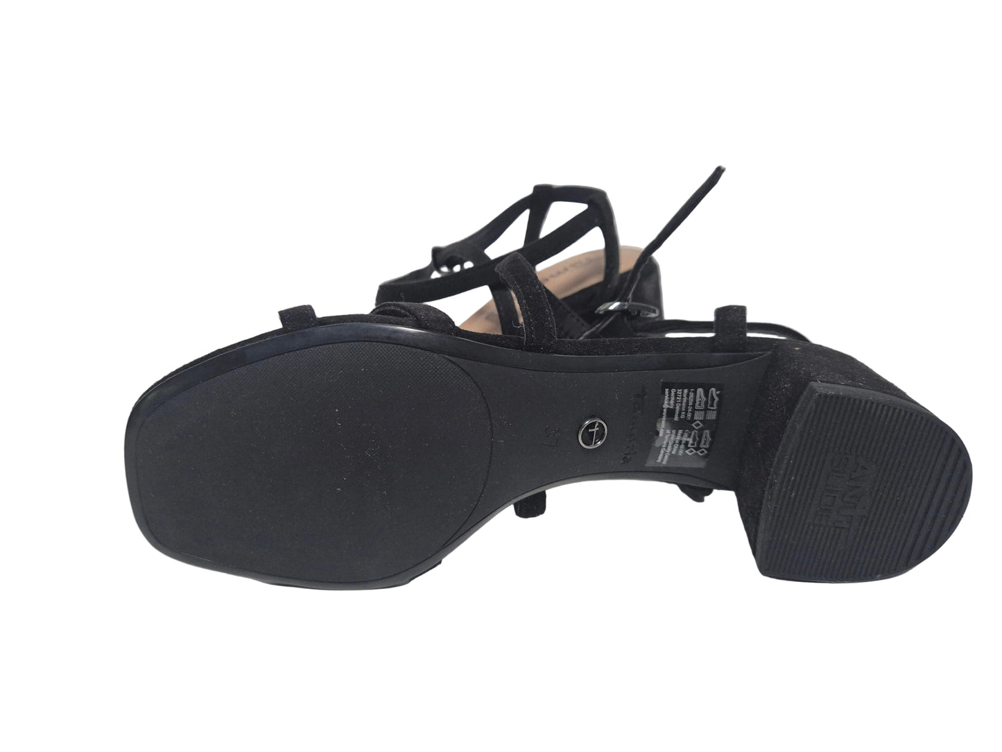 NEU! Tamaris Riemchensandalette, schwarz, Gr. 37