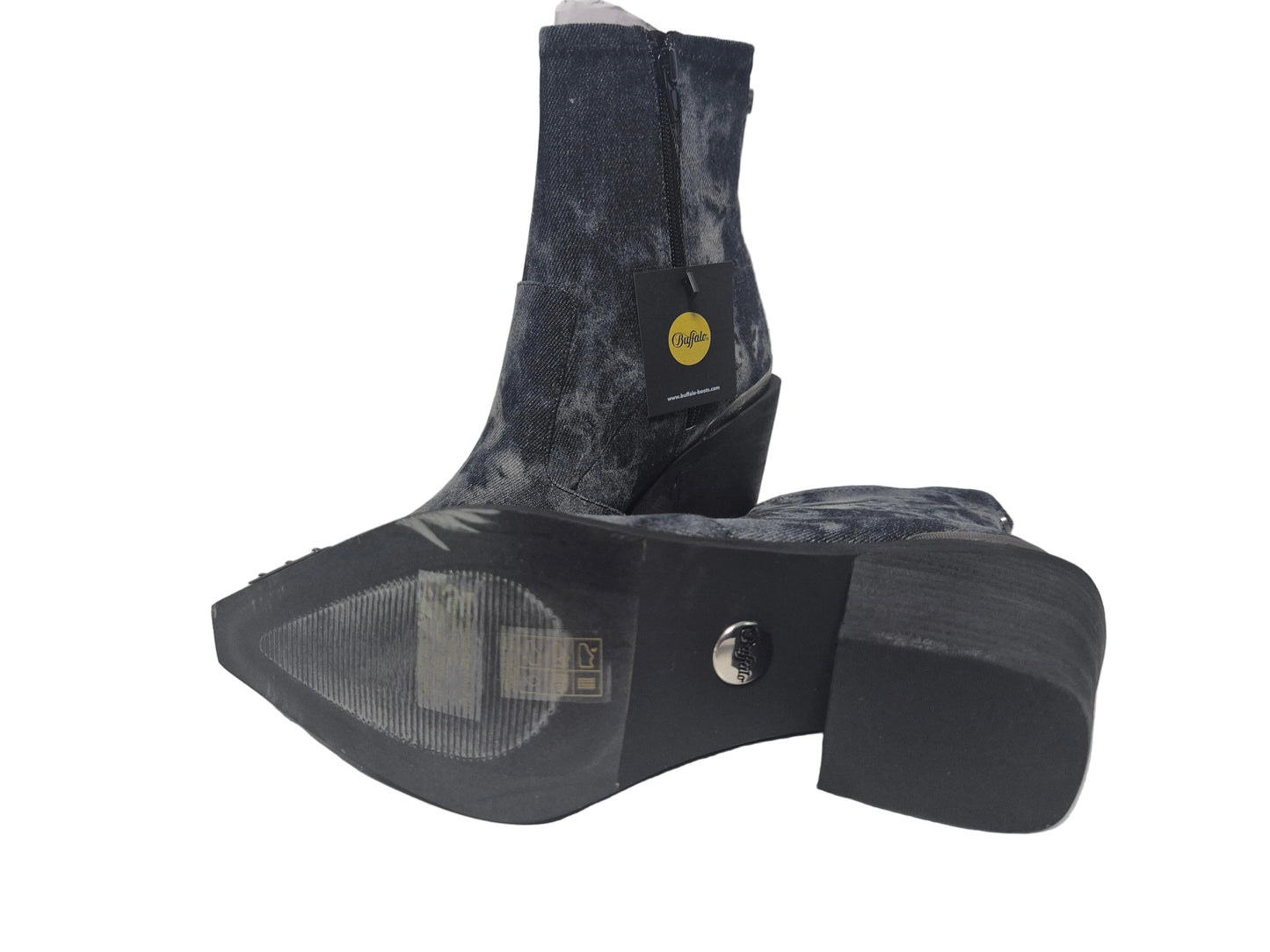 NEU! Buffalo Wetern Stiefelette, schwarz grau, Gr. 38