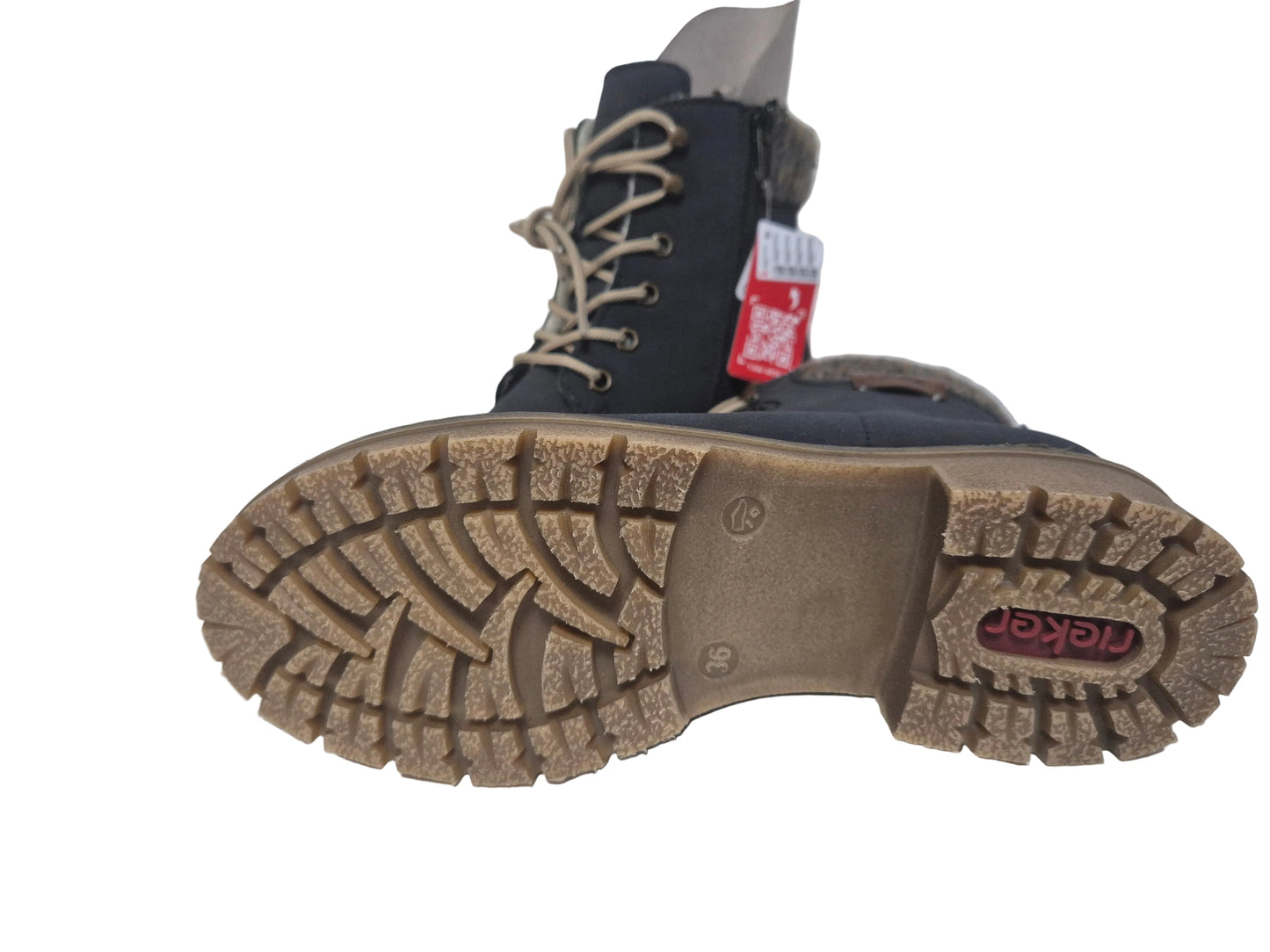 NEU! Rieker Winterstiefelette Schnürboots, nachtblau, Gr. 36