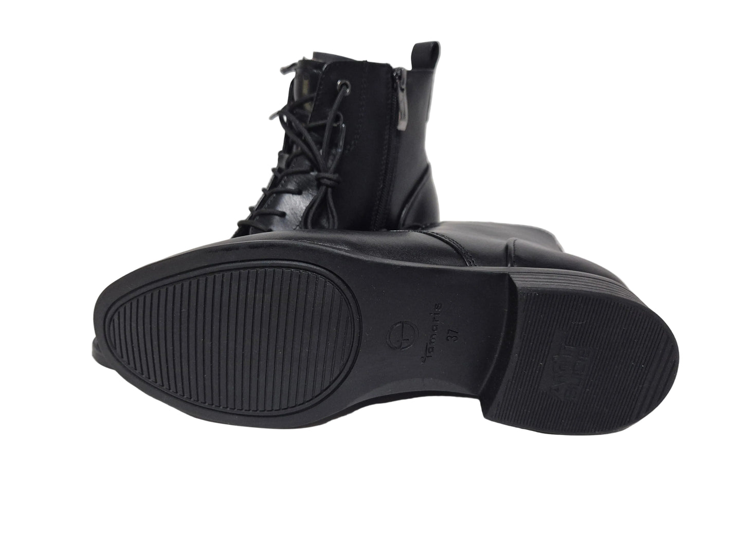 NEU! Tamaris Schnürstiefelette Schnürboots, schwarz, Gr. 37
