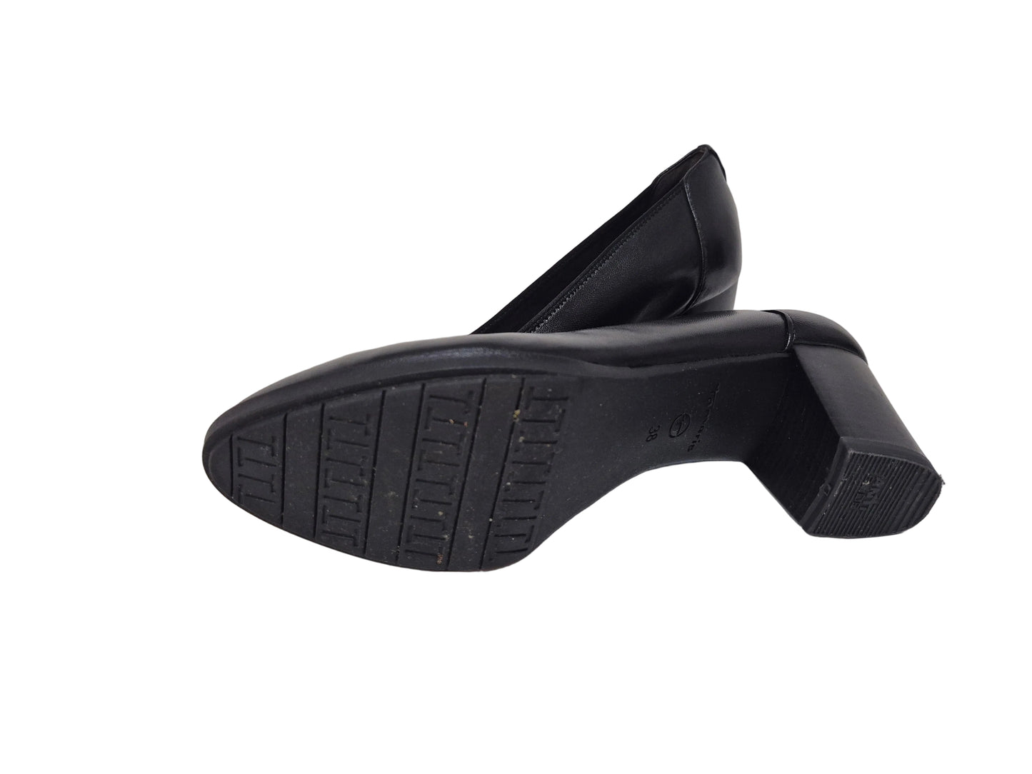 NEU! Tamaris Pumps Trichterabsatz, schwaz, Gr. 38
