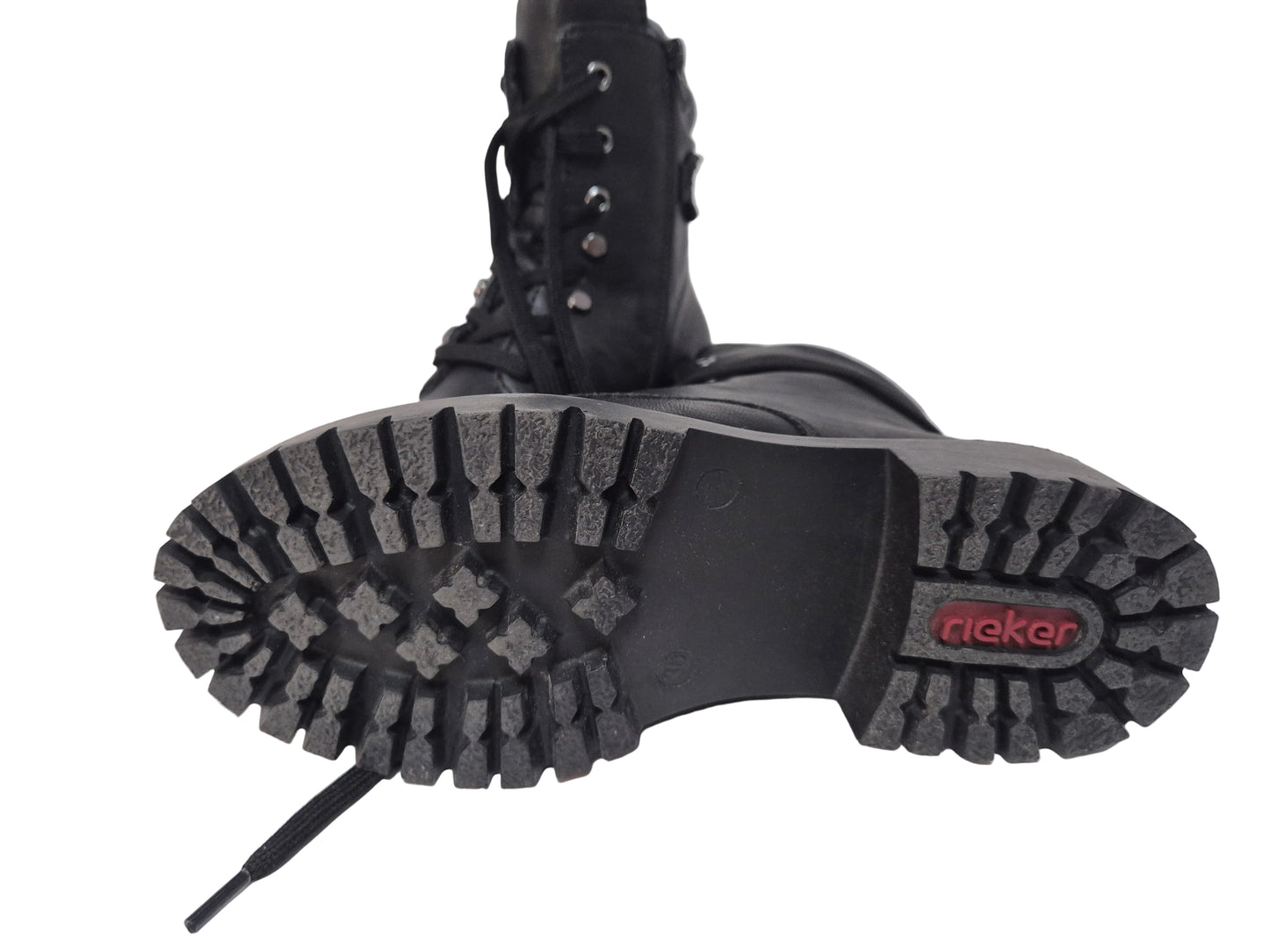 NEU! Rieker Schnürboots mit lässiger Schnürung, schwarz, Gr. 36