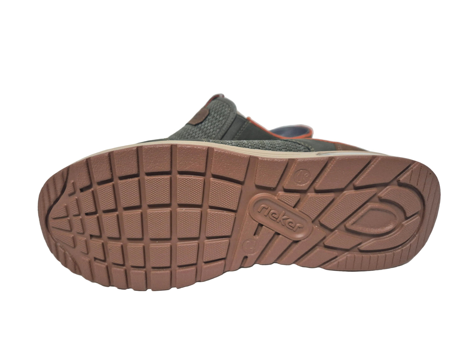 Rieker Clog Sneaker, khaki, Gr. 42