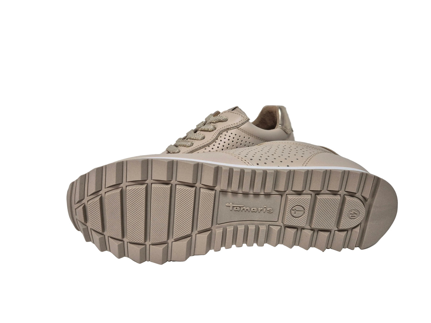 Tamaris Sneaker, beige, Gr. 40
