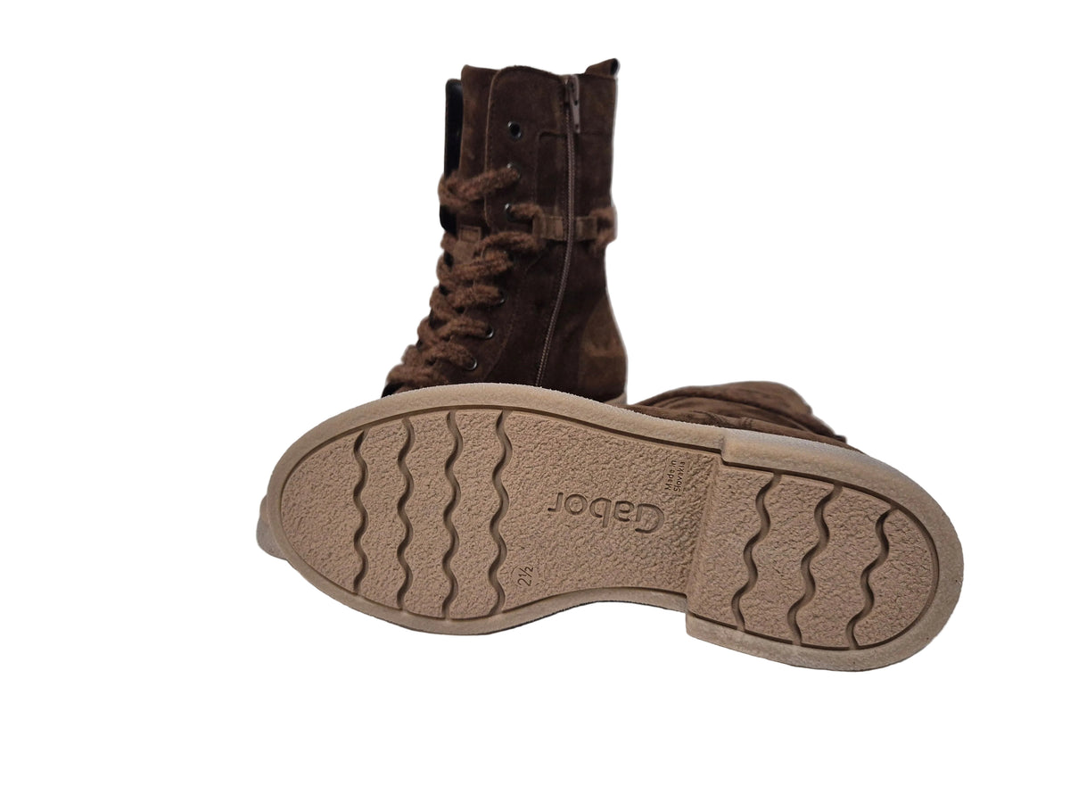 Gabor SchnürstiefelBoots, camel, Gr. 35