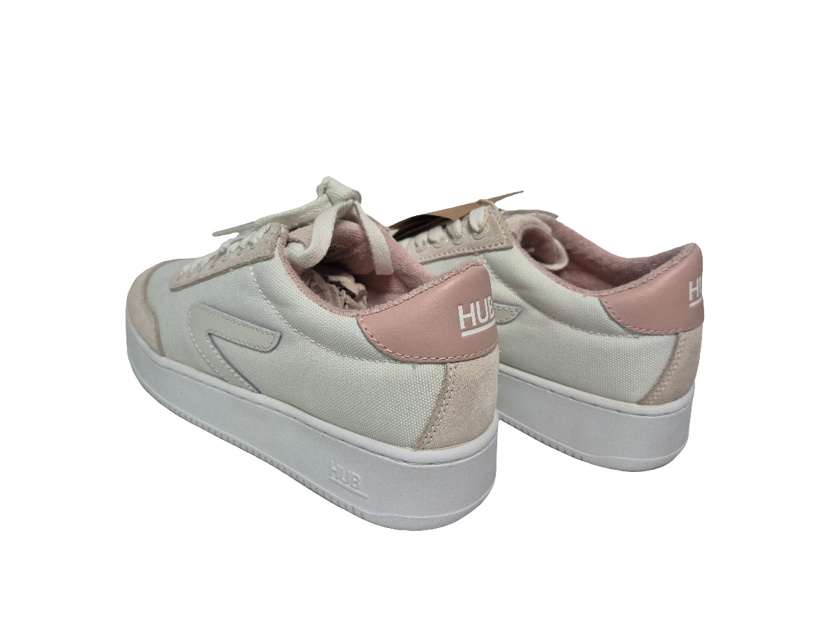 HUB Sneaker Baseline-W S34 Suede beige/rose Gr. 37