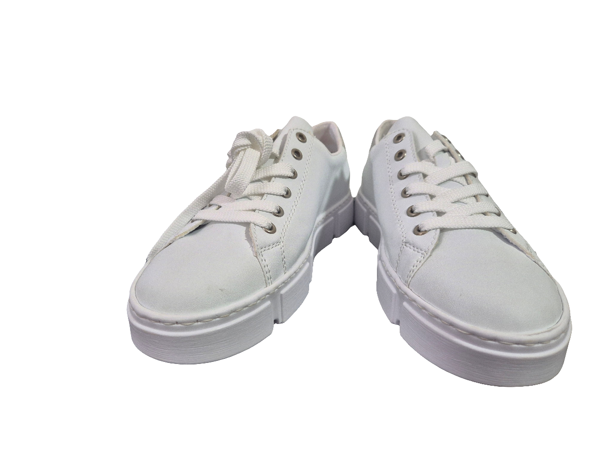 RIEKER Plateausneaker weiß Gr. 42