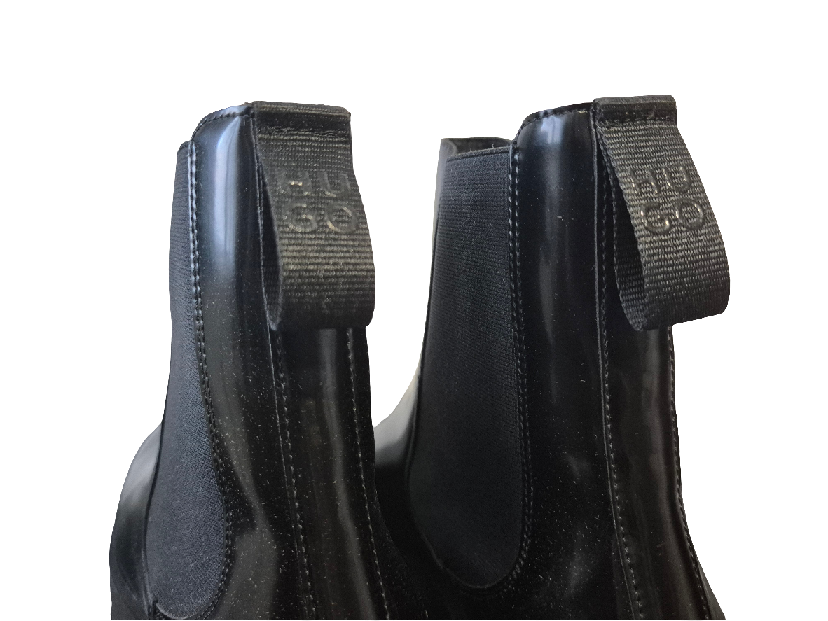 HUGO Kris Bootie Chelseaboots schwarz Gr. 41