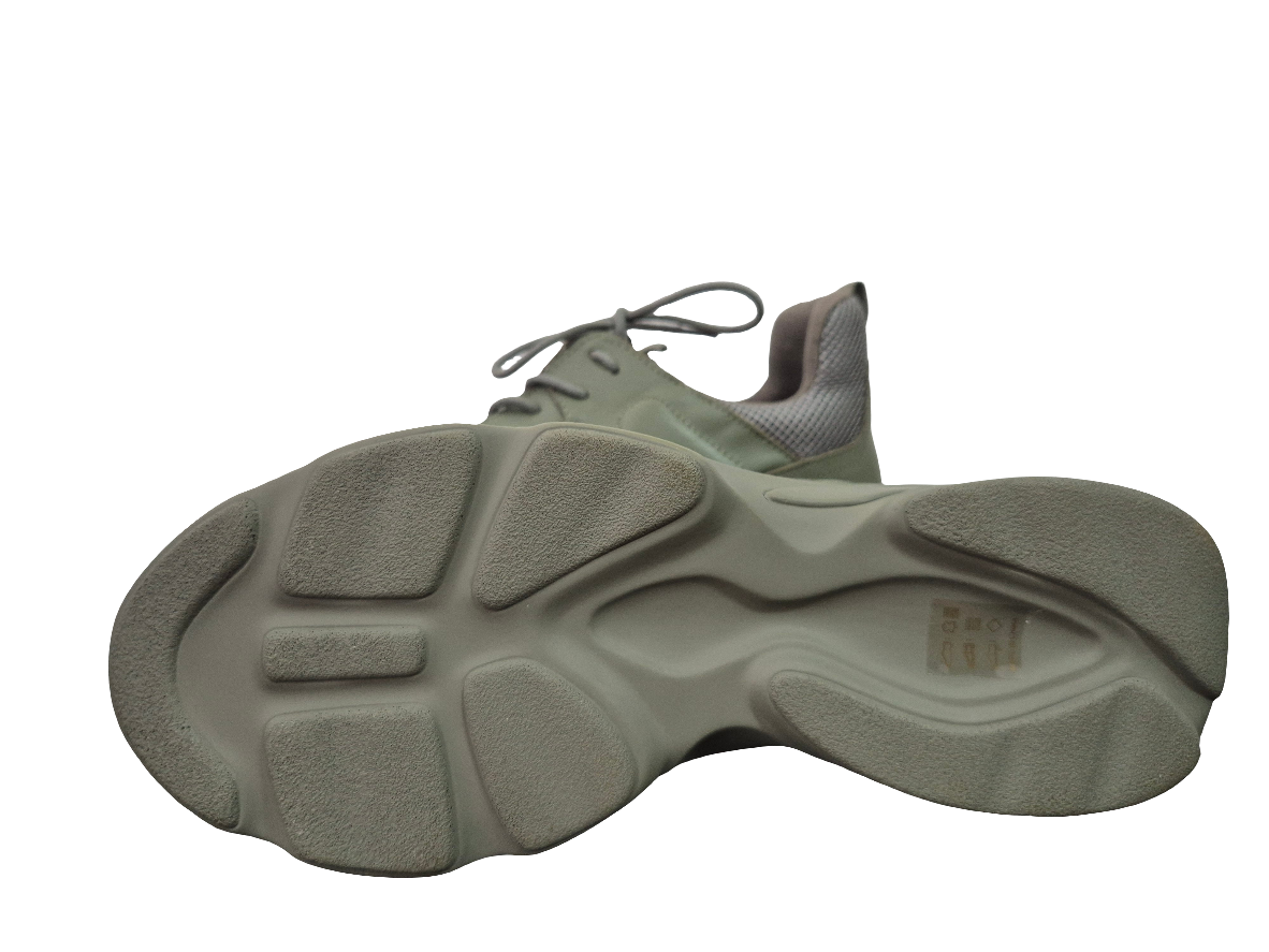 STEVE MADDEN Movement Leder Sneaker olive Gr. 42