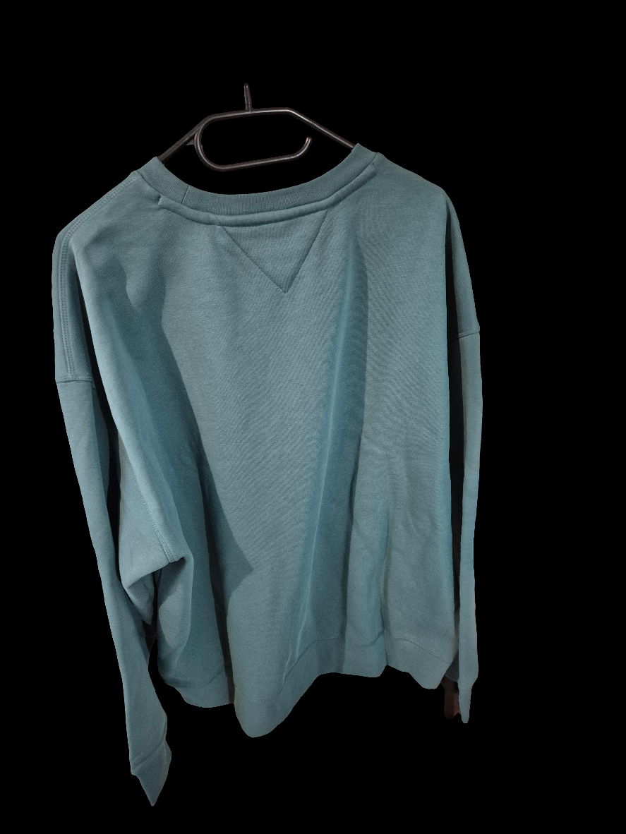 Tommy Hilfiger Sweatshirt smaragdgrün Gr. L