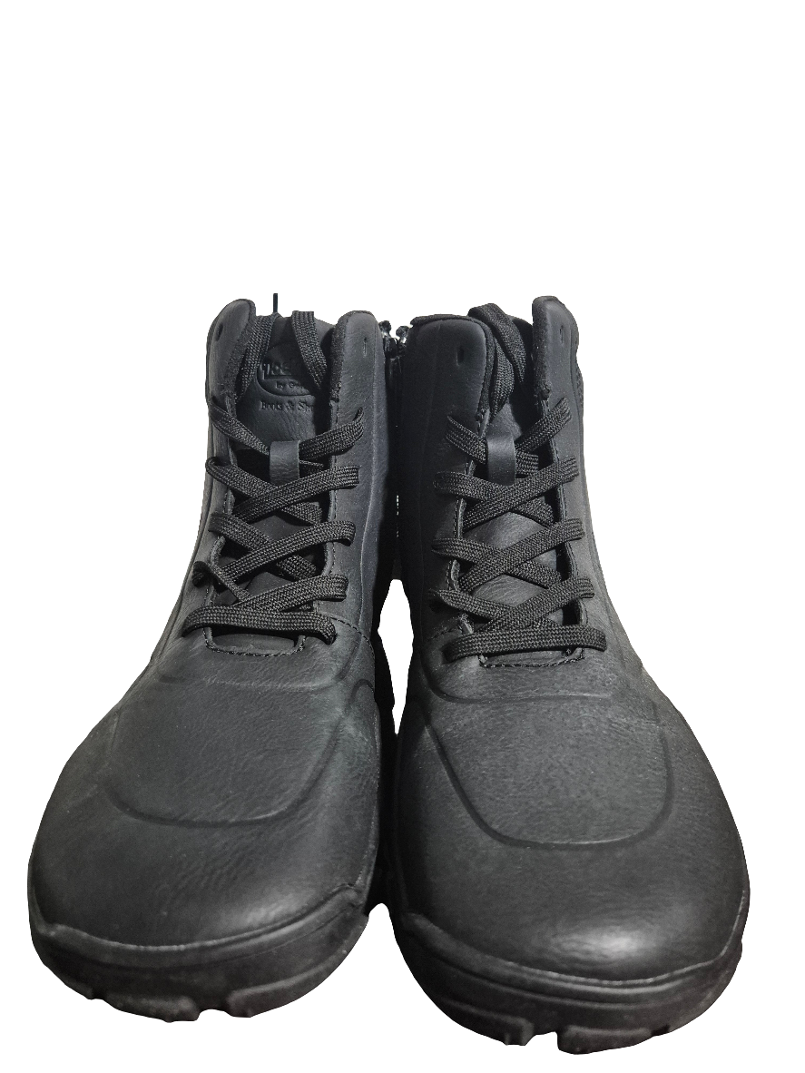 Dockers by Gerli Schnürboots Barfußschuh High Top schwarz Gr. 37