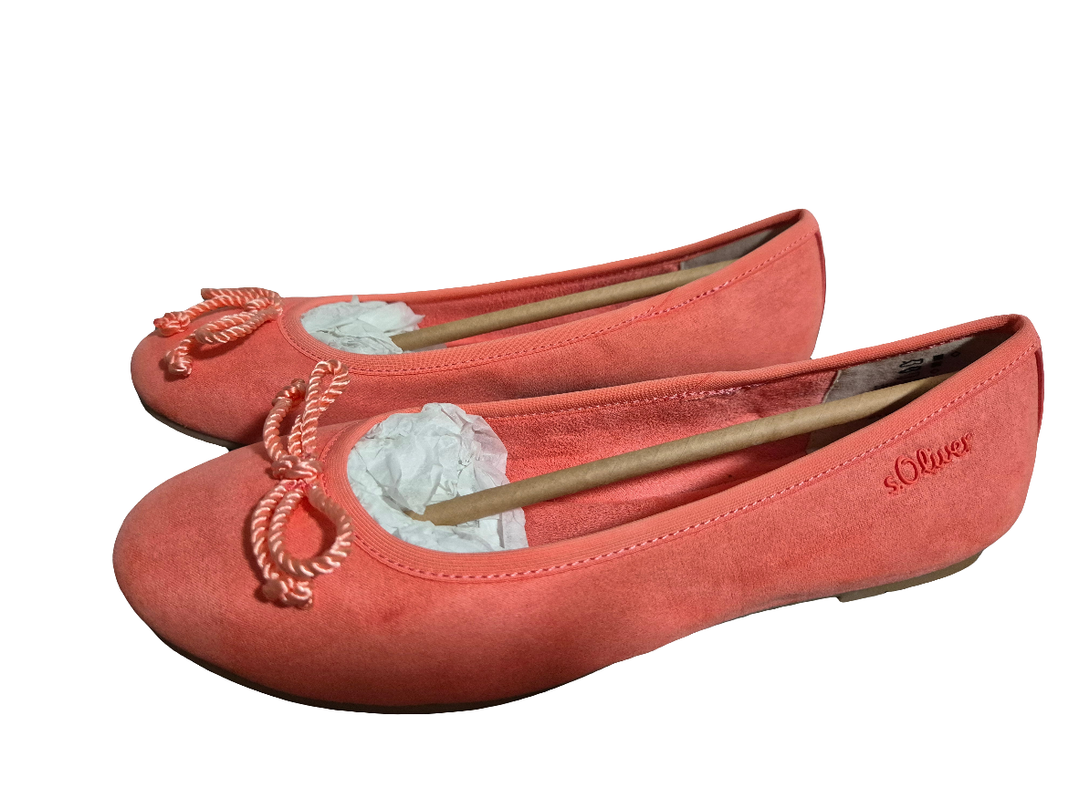 s.Oliver Ballerinas korallenfarbe Gr. 37
