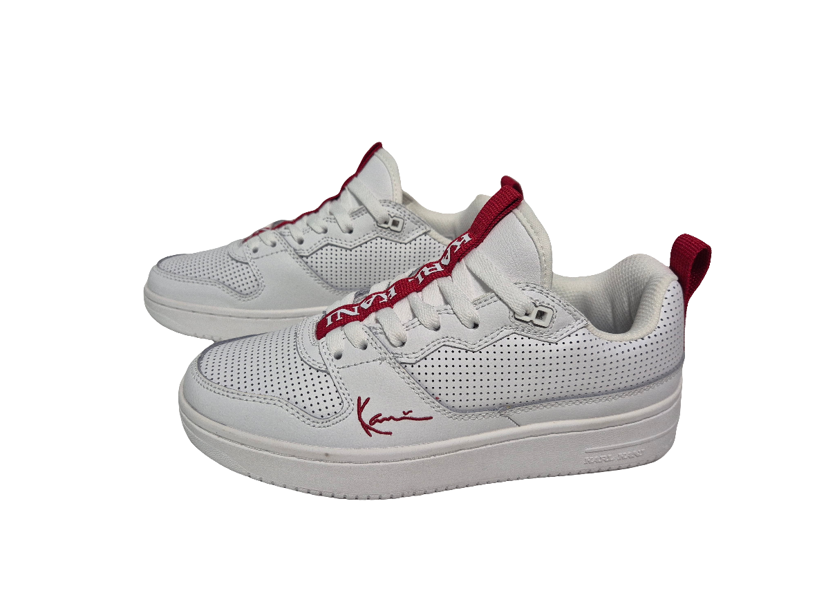 Karl Kani 89 TT Sneaker, weiß hellrot, Gr. 37,5